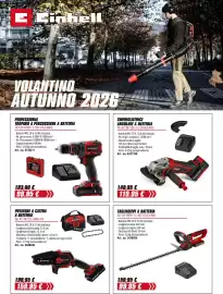 Volantino Einhell Pagina 1: Tagliasiepi a batteria GC-CH 1855/1 LI KIT €99,95