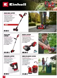 Volantino Einhell Pagina 18: Pulisci bordi a batteria GE-LE 18/190 LI - SOLO €151,95, Spruzzatore a batteria Einhell €62,95