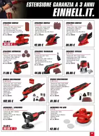 Volantino Einhell Pagina 25: Levigatrice orbitale Einhell €42,95, Utensile multifunzione Einhell TE-MG 350 EQ €102,95