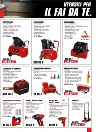 Volantino Einhell Pagina 27: Paranco elettrico TC-EH 600 €199,95, Compressore portatile Einhell €18,95