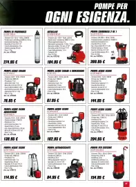 Volantino Einhell Pagina 31: Pompa acque scure Aquasensor €139,95, Pompa acque chiare GC-SP 3580 LL €76,95