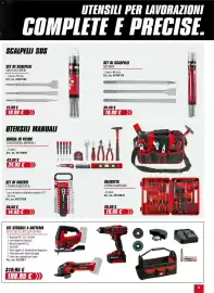 Volantino Einhell Pagina 5: Scalpelli SDS Plus Expert €10,90, Set di scalpelli SDS MAX €19,90