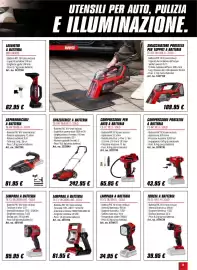 Volantino Einhell Pagina 9: Compressore portatile a batteria CE-AP 18 LI - Solo €43,95