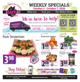 The Market Stores flyer week 40 Page 1