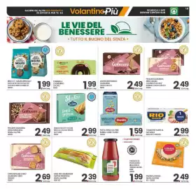 Volantino Eurospar settimana 40 Pagina 10: CIAMBELLA CUORENERO CACAO €1,99, CRACKER MAIS E RISO €2,69