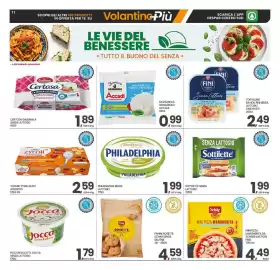 Volantino Eurospar settimana 40 Pagina 11: Philadelphia Senza Lattosio €1,99, FIOCCHI DI LATTE JOCCA €1,79