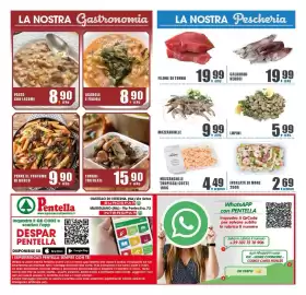 Volantino Eurospar settimana 40 Pagina 28: Penne al profumo di bosco €9,90, Pasta con legumi €8,90