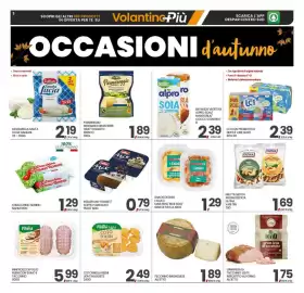 Volantino Eurospar settimana 40 Pagina 3: STRACCHINO NONNO NANNI 100G €1,29, MOZZARELLA SANTA LUCIA GALBANI €2,19