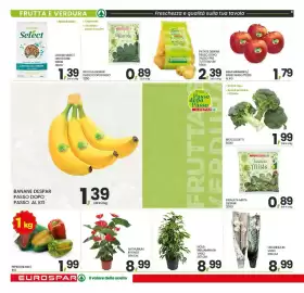 Volantino Eurospar settimana 40 Pagina 8: Broccoletti €1,99, PATATE DESPAR PASSO DOPO PASSO PER TUTTI GLI USI €2,39