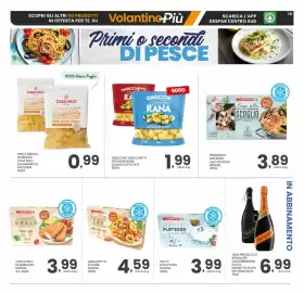 Volantino Despar settimana 40 Pagina 10: Filetti di platessa Despar €3,99, Gnocchi Giovanni Rana Classici di Patate €1,99