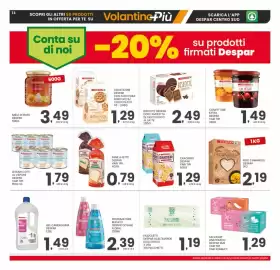 Volantino Despar settimana 40 Pagina 13: Pane a fette Despar €0,79, Crackers Despar vari tipi €1,29