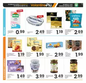 Volantino Despar settimana 40 Pagina 14: Amarene in sciroppo Fabbri €3,99, Baiocchi Mulino Bianco Choco €1,99