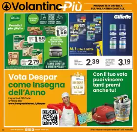 Volantino Despar settimana 40 Pagina 21: Rasoi usa e getta Gillette €2,39