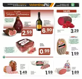 Volantino Despar settimana 40 Pagina 6: Golfetta Golfera all'etto €1,89, Guanciale stagionato Despar Premium €1,59
