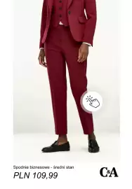 C&A gazetka tydzień 40 Strona 8: Spodnie biznesowe - średni stan C & A €109,99