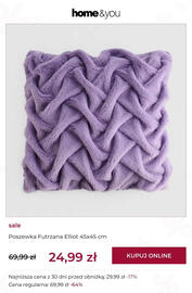 Home&You gazetka tydzień 40 Strona 10: Poszewka Futrzana Elliot €24,99