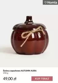 Homla gazetka tydzień 40 Strona 6: Świeca zapachowa AUTUMN AURA €49,00