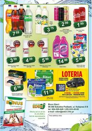 Eden gazetka Strona 4: Coca-Cola, Fanta, Sprite €7,89, Papier Velvet eco roll 4 rolki €11,79