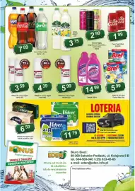 Eden gazetka Strona 4: Coca-Cola, Fanta, Sprite €7,89, Papier Velvet eco roll 4 rolki €11,79