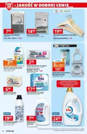 E.Leclerc gazetka Strona 14: Słuchawka prysznicowa/Wąż prysznicowy €19,99, Żel do prania Epsil €24,99