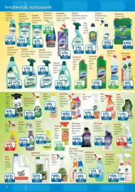 ÁRKLUB akciós újság Oldal 20: Domestos €4.289,00, Frosch higiénikus tisztító €1.049,00