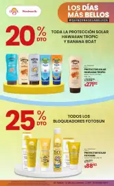Catálogo Woolworth Página 16: Fotosun - bloqueador solar €88,43, Hawaiian tropic - protector solar €271,92