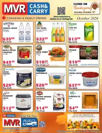 MVR Cash & Carry flyer Page 1