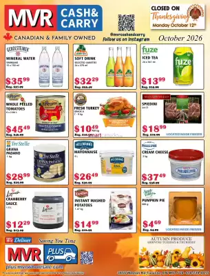 MVR Cash & Carry (valid until 31-10)