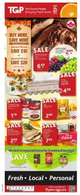TGP The Grocery People flyer (valid until 7-10)