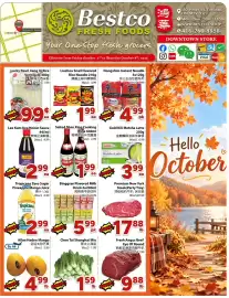 Bestco Food Mart flyer week 40 Page 1