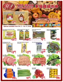 Top Food Supermarket flyer week 40 Page 1