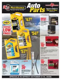 PartSource flyer Page 1
