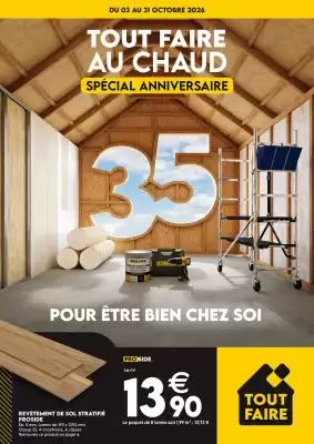 Tout faire matériaux (valable jusqu'au 31-10)