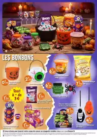 Catalogue Maxi Bazar page 13: Gummies géant €6,99, Sucette bouche et œil b-pop 15g €1,99