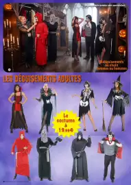 Catalogue Maxi Bazar page 3: Les déguisements adultes €19,99