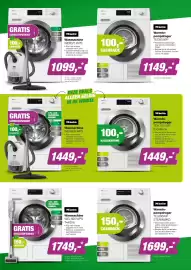 EP folder Pagina 4: Miele Wasmachine WEJ 895 WPS TwinDos €1.749,00, Miele Warmtepomdroger TEH 795 WP Excellence €1.449,00