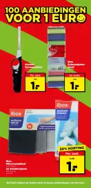 PLUS folder week 41 Pagina 23: Ibex Microvezeldoek en wonderspons €1,00, Ibex Schuurspons-staaf €1,49
