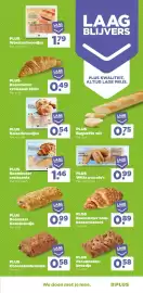 PLUS folder week 41 Pagina 33: Roomboter ham-kaascroissant €0,89, PLUS Witte piccolo's €0,99