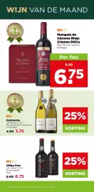 PLUS folder week 41 Pagina 37: Marqués de Cáceres Rioja Crianza DOCa €6,75, Patriarche €3,75