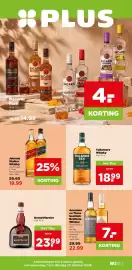 PLUS folder week 41 Pagina 44: Aerstone en Three Scottish Brothers Whisky €22,99, Johnnie Walker Whisky €19,99