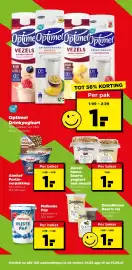 PLUS folder week 41 Pagina 6: Zuivelhoeve Boer'n yoghurt met muesli €1,89, Zuivelhoeve Boer'n vla €1,00