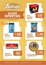 Catálogo Beltrán Supermercados Página 6: Galletitas Surtido Diversión €2.490,00, Mocovi arroz doble carolina €1.990,00