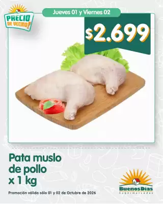 Catálogo Supermercados Buenos Días (válido hasta 2-10)