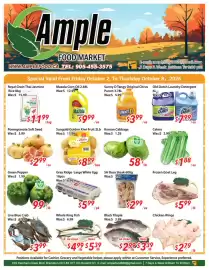 Ample Food Market flyer week 40 Page 1