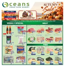 Oceans Fresh Food Market flyer week 40 Page 1