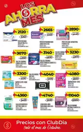 Folleto Supermercados DIA Página 13: Kotex toallitas femeninas esencial €3.070,00, O.b. tampones super medio €3.300,00