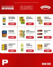 Catálogo Piantoni Supermayorista semana 40 Página 3: Tarragona choclo en grano €129.900,00, Cañuelas aceite girasol €3.599,00