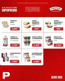 Catálogo Piantoni Supermayorista semana 40 Página 5: La serenisima crema €2.760,00, La serenisima queso crema €3.499,00