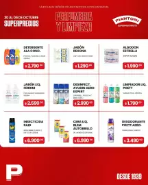 Catálogo Piantoni Supermayorista semana 40 Página 6: Blem cera liq. autobrillo €6.990,00, Ala detergente ala conc. €2.790,00