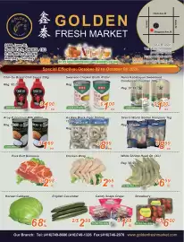 Golden Fresh Market flyer week 40 Page 1